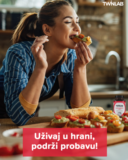 🥗 Uživaj u hrani, bez osjećaja težine! 🥗
Svi volimo dobre zalogaje i druženja uz hranu… ali ponekad se zna dogoditi da se osjećamo naduto ili umorno nakon obroka. Twinlab Super Enzimi dolaze kao tvoj saveznik za lakšu probavu i maksimalnu iskoristivost hranjivih tvari iz hrane koju voliš. ❤️
Naši enzimi su formulirani da pomažu razgradnju proteina, ugljikohidrata i masti, podržavajući tvoj probavni sustav i osjećaj energije kroz cijeli dan. Idealni su za sve koji žele:
✅ Bolje probavljanje hrane
✅ Više energije i vitalnosti
✅ Lakši osjećaj nakon obroka
✅ Podršku zdravom tijelu i ravnoteži
💡 Savjet: uzmi Twinlab Super Enzime uz najveće obroke i osjeti razliku!
Uživanje u hrani ne mora značiti osjećaj težine jer s Twinlabom, svaki zalogaj može biti lagan i ugodan. 🌟
.
.
.
🌐 www.twinlab.hr
#twinlabhrvatska #dodaciprehrani #superenzimi #probavnisustav #hrana #twinlabdodaciprehrani #farmexhrvatska