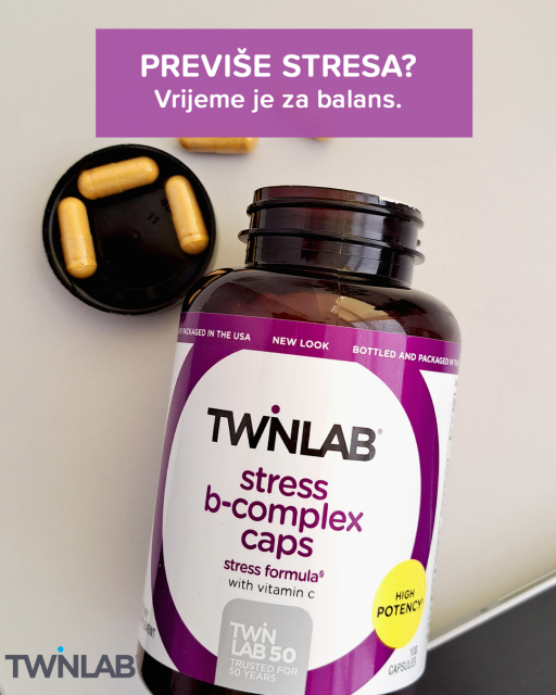 ⚡ Stres, umor i manjak energije?

Vrijeme je da vratiš balans 👇

💚 Twinlab Stress B kompleks:
✔️ smanjuje umor i iscrpljenost
✔️ podržava energiju i fokus
✔️ pomaže živčanom sustavu

Savršen za užurbane dane 💼

🌐 www.twinlab.hr
#stres #energija #fokus #twinlabhrvatska #vitamini